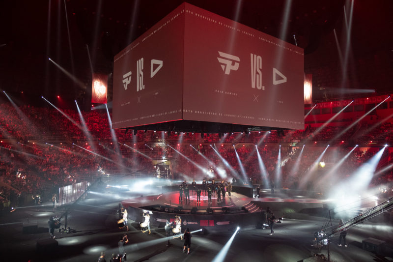 Image to represent the final between paiN and LOUD at CBLOL 2023