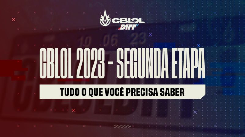 CBLOL 2023 2º Split header