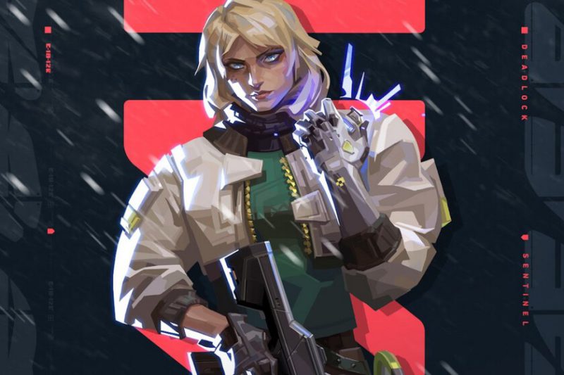 Image of Deadlock, new VALORANT agent