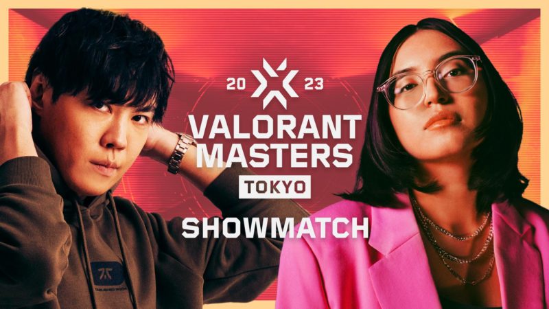 imagem com os dois líderes do Showmatch do VALORANT Masters Tokyo