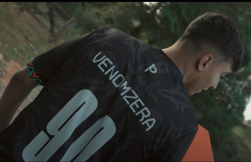 Imagem do jogador venomzera em seu documentário