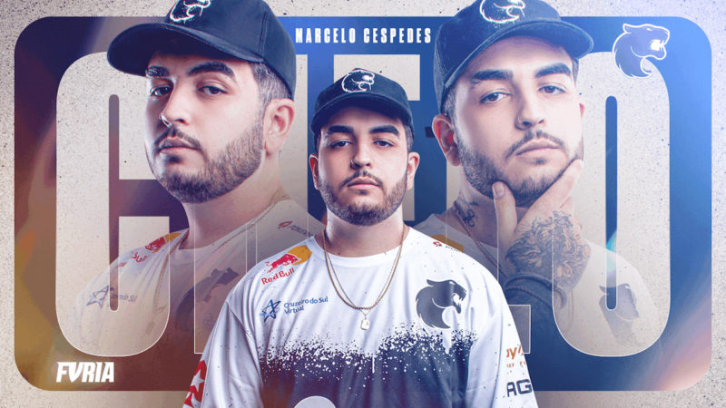 Imagem do jogador Chelo na FURIA de CS:GO 