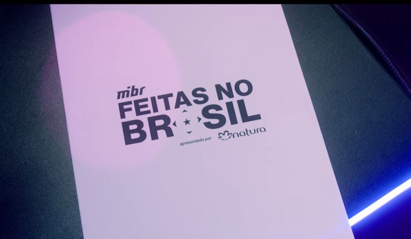 Imagem da iniciativa "FEeitas no Brasil" do MIBR