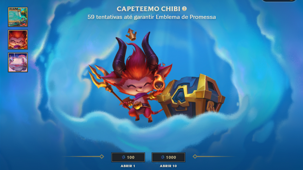 Imagem da lenda Capeteemo Chibi no TFT do LoL