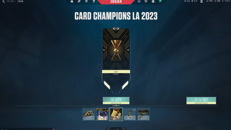 Skins do Valorant Champions 2023 são reveladas