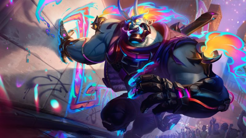 Dr.Mundo Demônio Urbano skin image in LoL