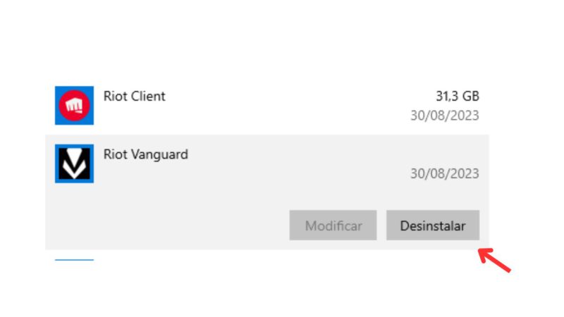 Como desinstalar o VALORANT do PC parte 3