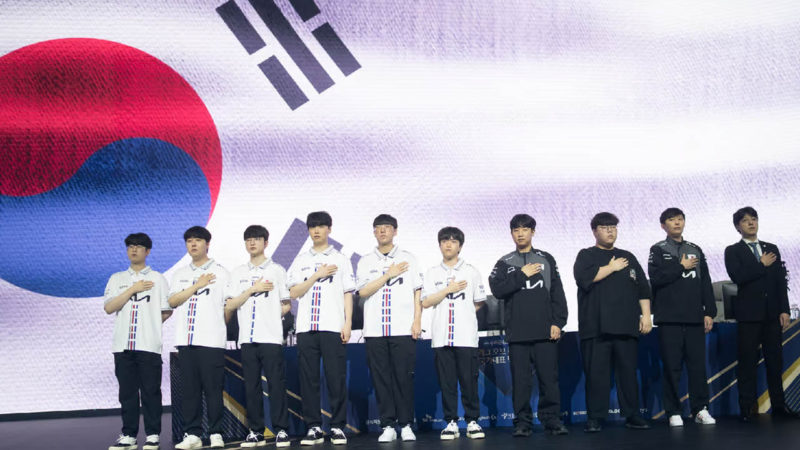 Imagem do time da Coreia nos Jogos Asiáticos 2023