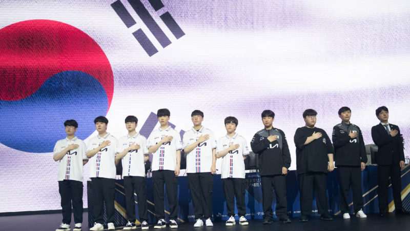 Image of the Korea team at the 2023 Asian Games