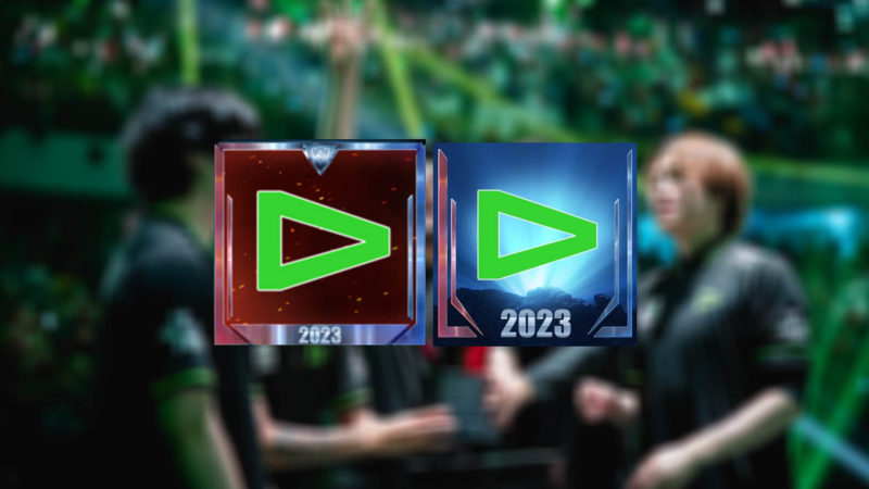 Image of the LOUD icon and emote for Worlds 2023, the LoL world championship