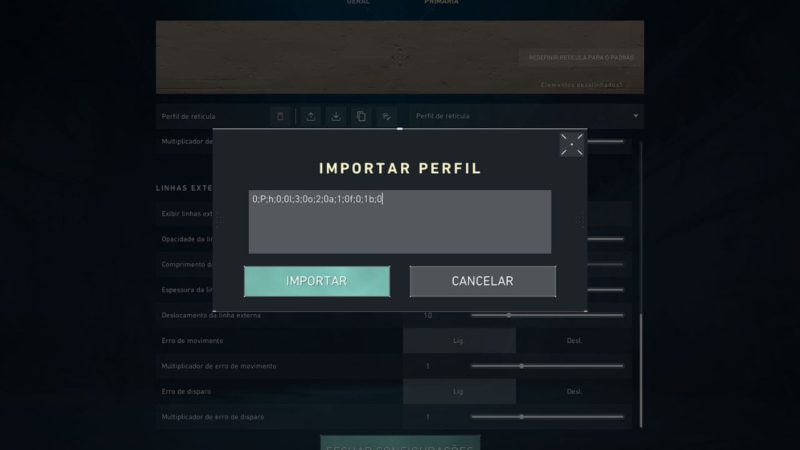 Como mudar e configurar mira no VALORANT passo 14