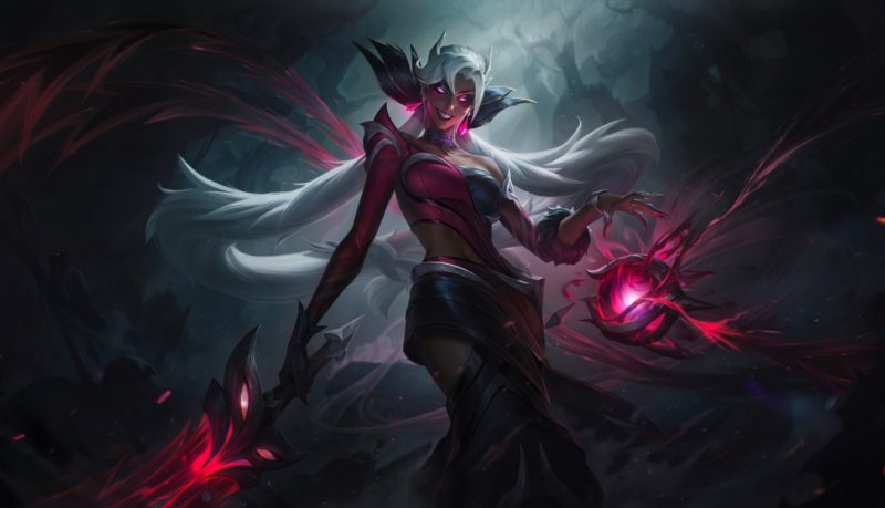 NOVAS SKINS COVEN - CONGREGAÇÃO DAS BRUXAS (Ahri Leblanc Evelynn Ashe  malphite Warwick e malphite) 