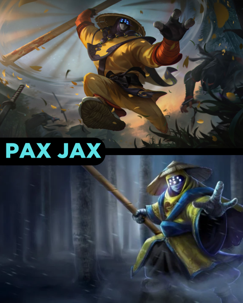 Imagem de comparação da PAX Jax antes e depois do Rework