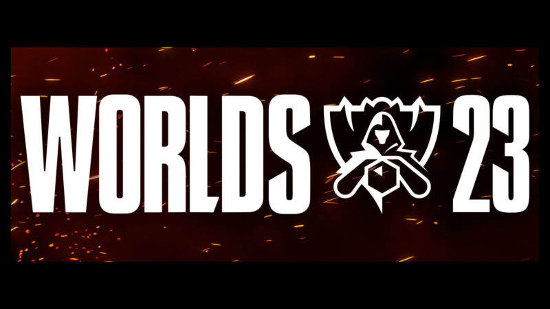 Imagem do Worlds 2023 par aos horários do mundial de LoL