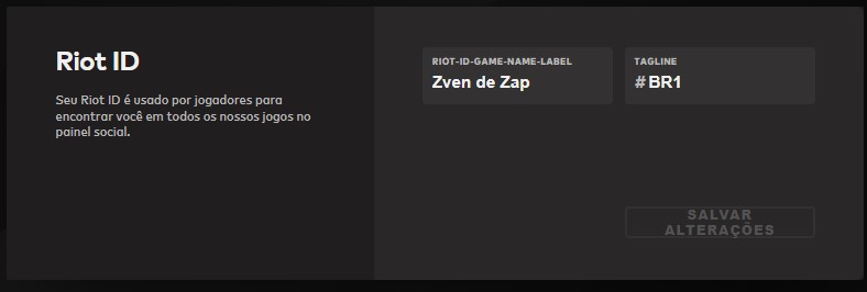 Riot ID: nome de usuário será padrão para todos os jogos e