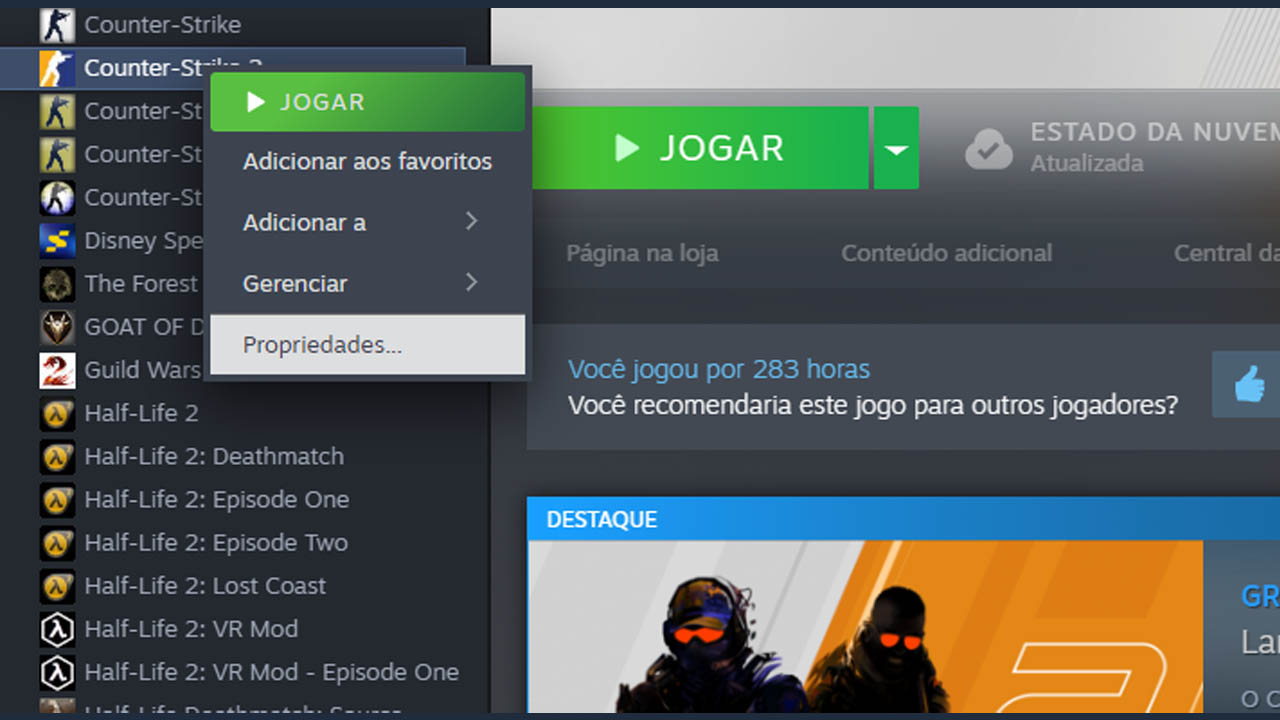 CS2: Steam mostra quantos amigos possuem o jogo; veja como