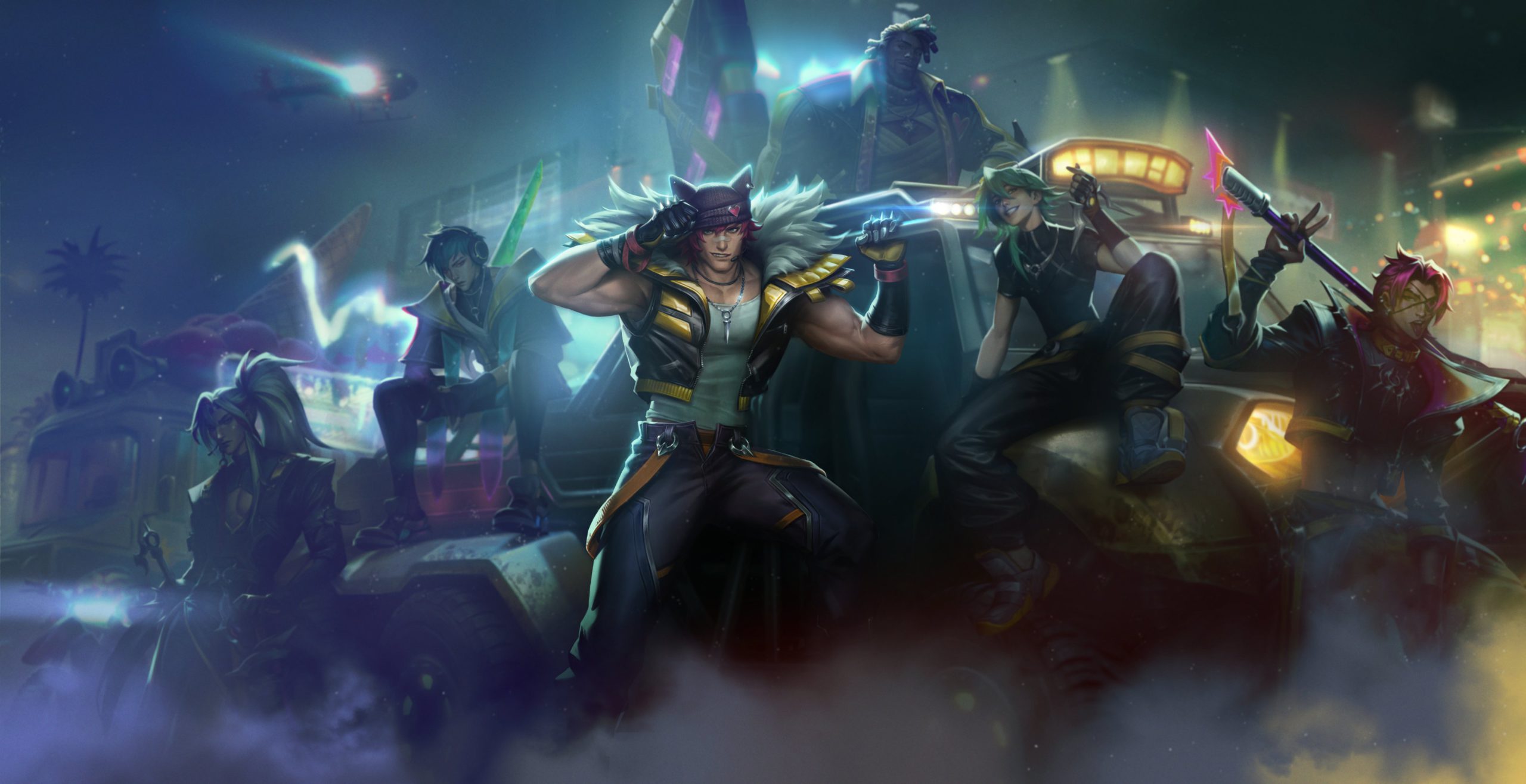 Imagem da skin HEARTSTEEL Sett no LoL, prevista para o patch 13.22