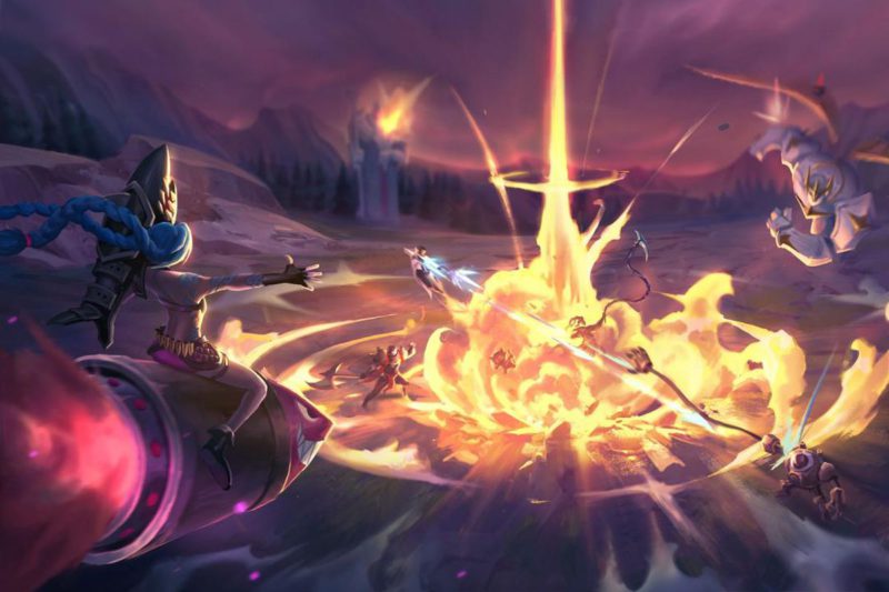 Imagem do Modo Blitz Nexus para ilustrar quando ele volta no LoL
