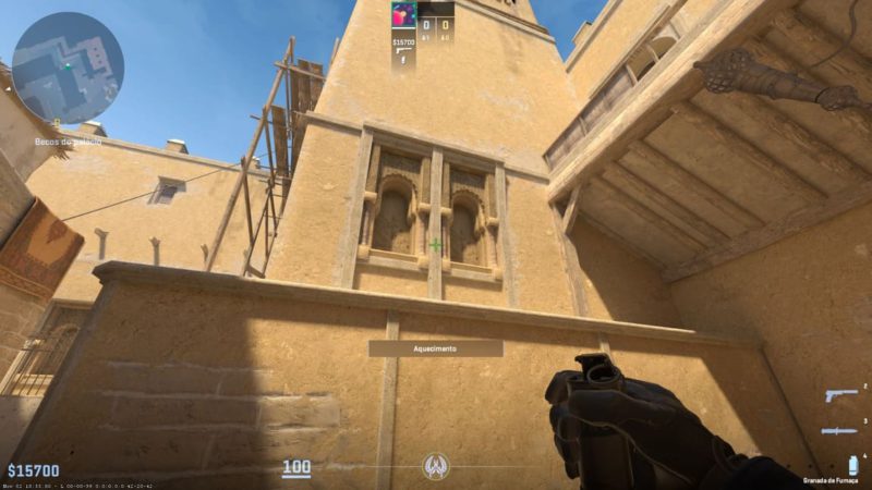 smokes na mirage cs2