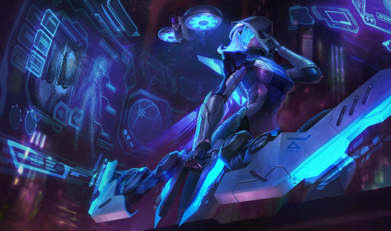 Imagem da skin Ashe Projeto