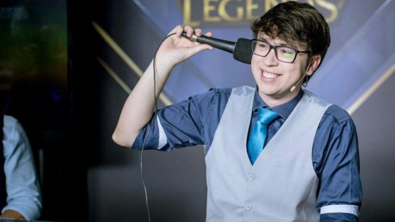 Tixinha como Caster do LoL