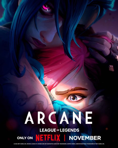 Imagem do poster da segunda temporada de Arcane