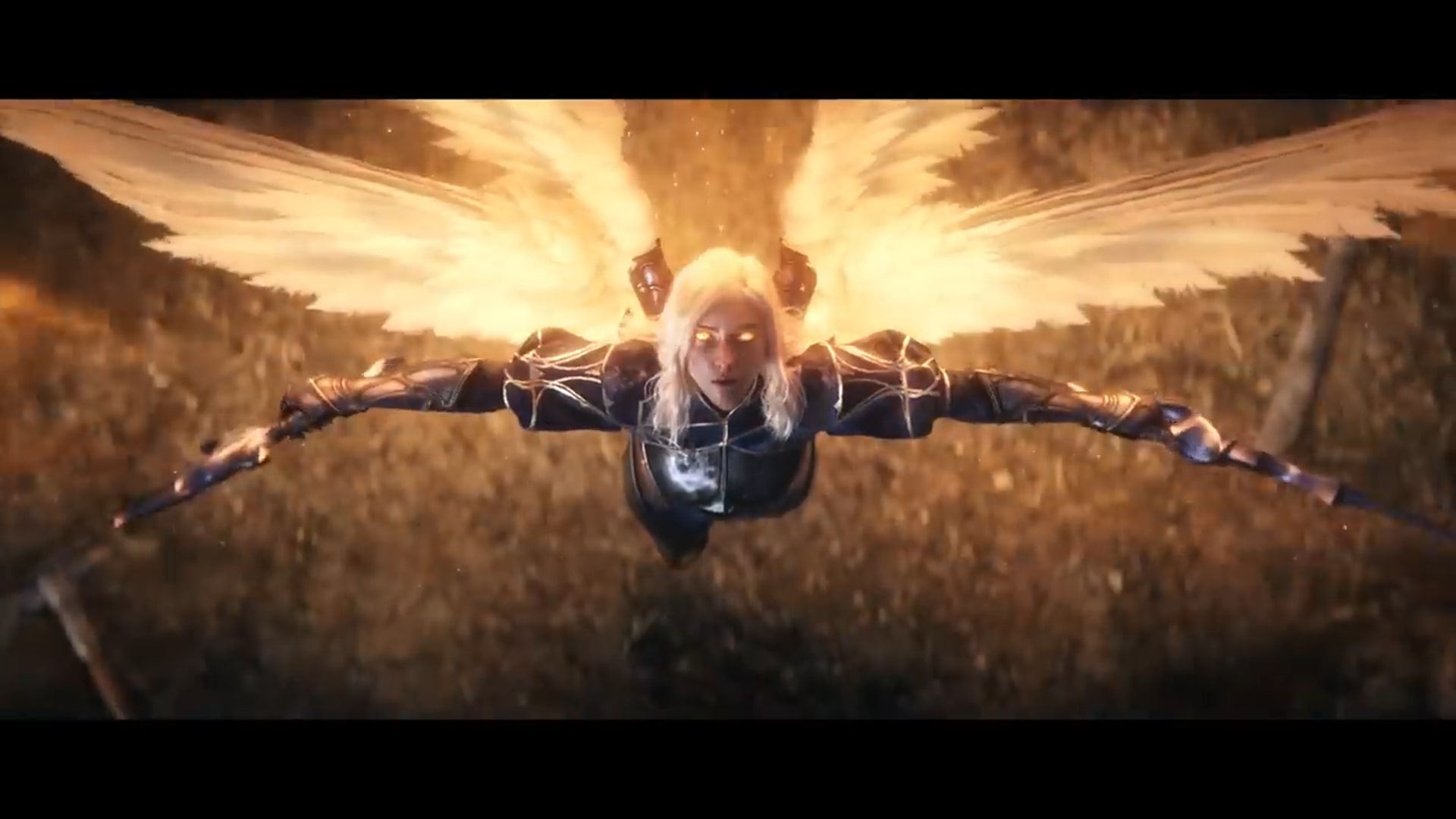 Image of Kayle in the new LoL animation for Season 2024