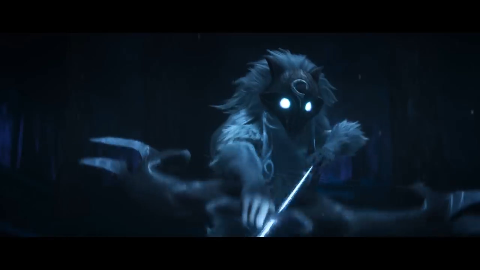 Imagem dos Kindred na animação de LoL da Temporada 2024