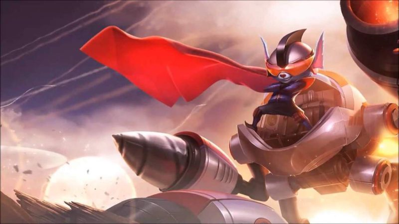 Imagem de uma skin do Rumble no LoL para representar a votação de melhor skin de cada campeão do LoL