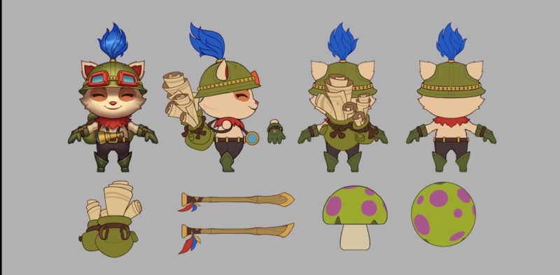 Imagem do rework do Teemo no LoL