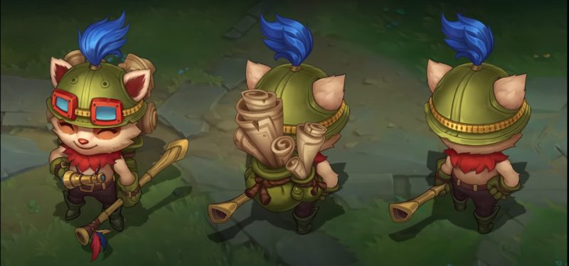 Imagem do rework do Teemo no LoL