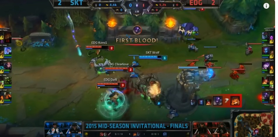 EDG foca o SKT Wolf na final do MSI 2015