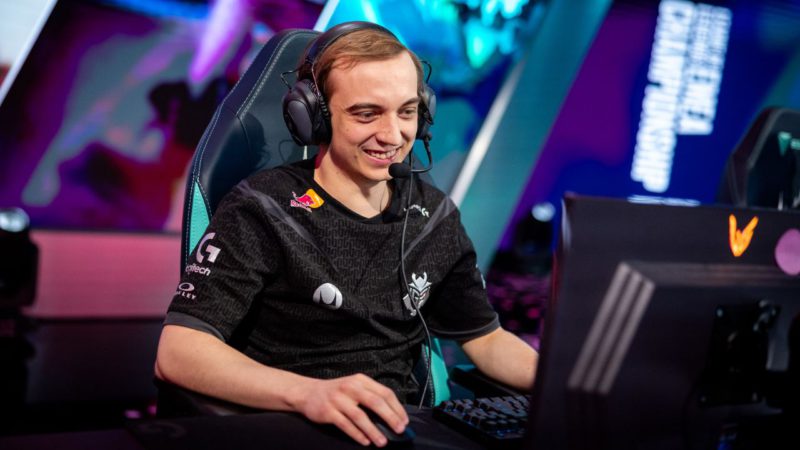 Na foto: Caps, mid-laner da G2