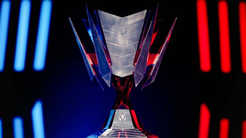 Image of the new CBLOL 2024 trophy