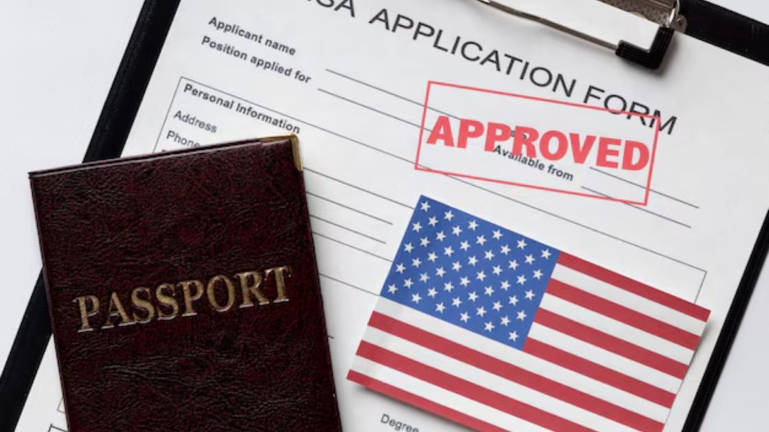 Imagem ilustrativa de processo de visto para os EUA