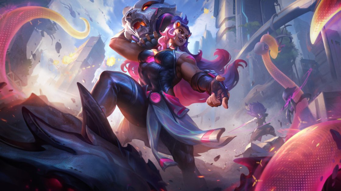 Imagem da skin Illaoi Ursa de Batalha