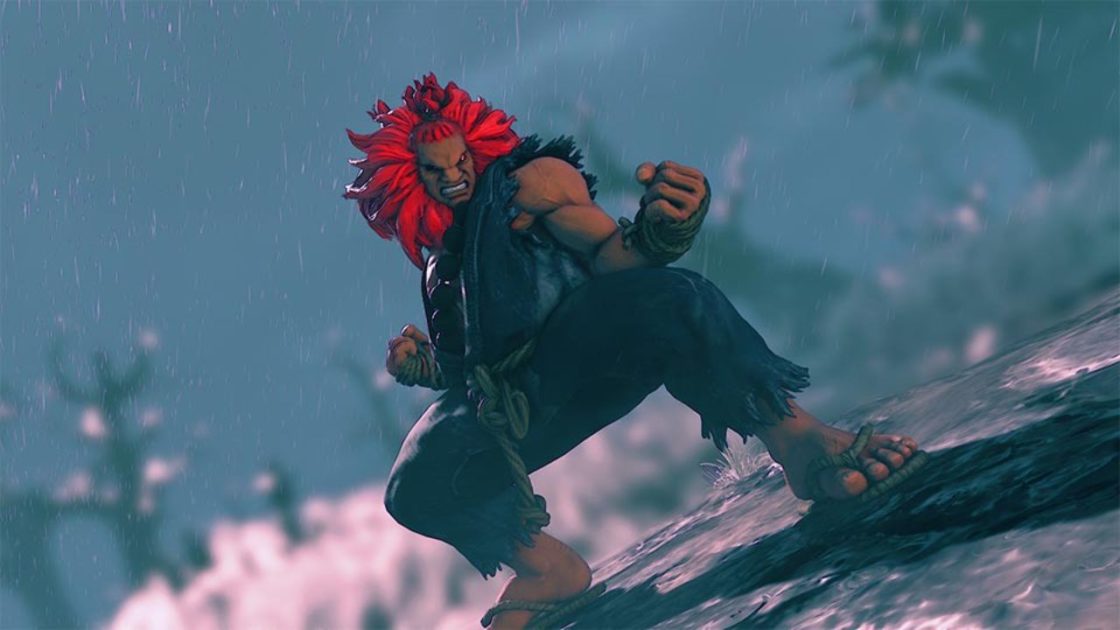 Na foto, o Akuma, personagem do Street Fighter