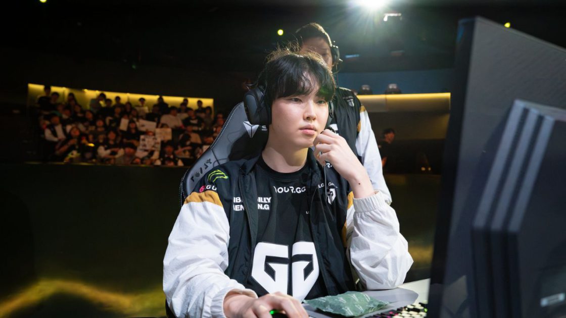 Na foto, Chovy, mid da Gen.G, na LCK 2024