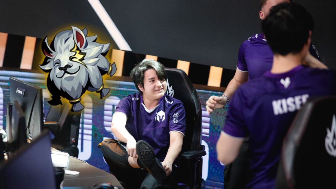 Na foto, Sarolu, jungler da VKS no CBLOL Academy 2024 2º split