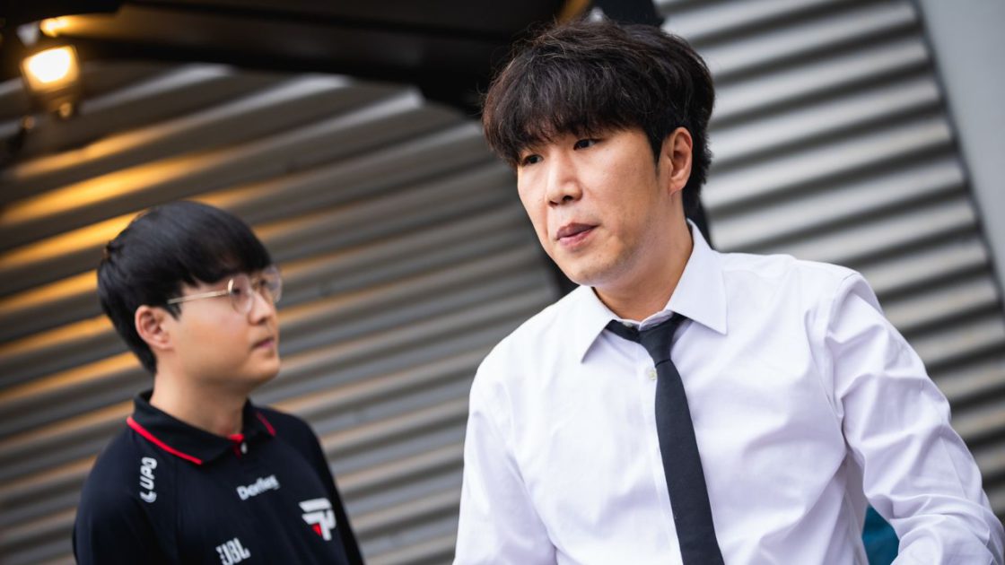Imagem do Xero, coach da paiN, no Worlds 2024