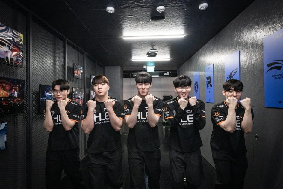 Imagem da Hanwha Life na LCK 2024