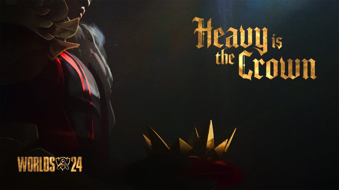 Imagem para repersentar a música Heavy is The Crown do Linkin Park para o Worlds 2024