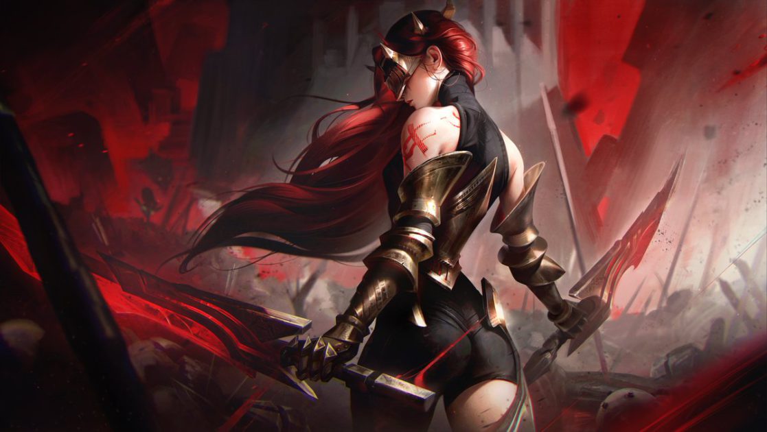 Imagem da skin Katarina Escolhido do Lobo no LoL