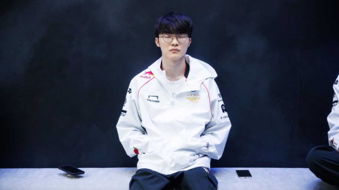 Na imagem, T1 Faker