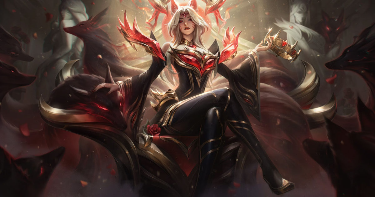 Imagme de uma skin da Ahri do Faker para ilustrar o texto de preço de todas as skins do LoL