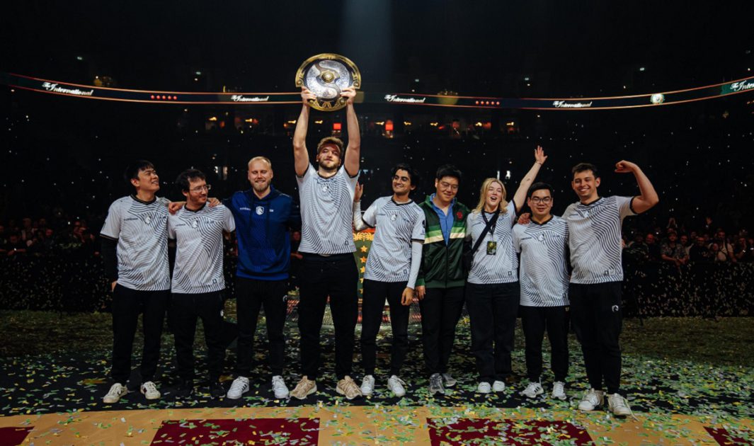 Imagem da Team Liquid campeã do The International 2024 de Dota 2