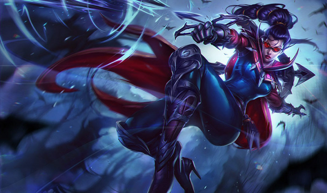 Imagem da campeã Vayne do LEague of Legends