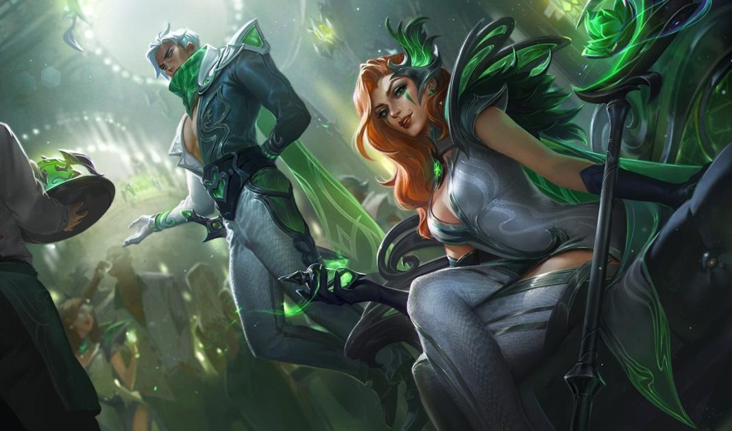 Imagem da arte da Leblanc Galante após rework