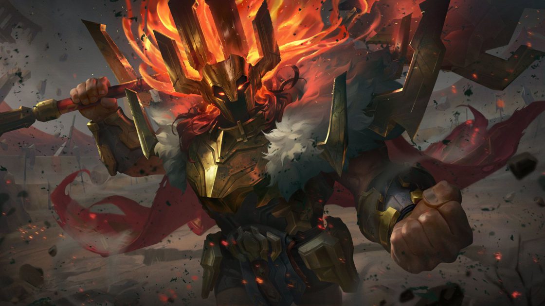 Imagem da skin Mordekaiser Sahn Uzal no LoL