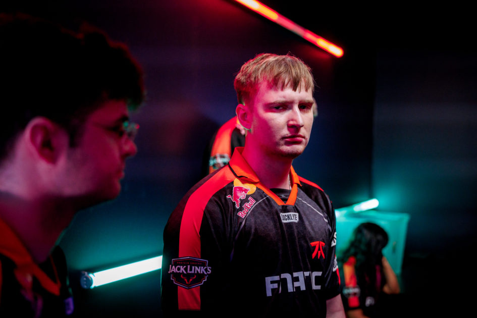 Humanoid, jogador da FNATIC, na LEC 2025.